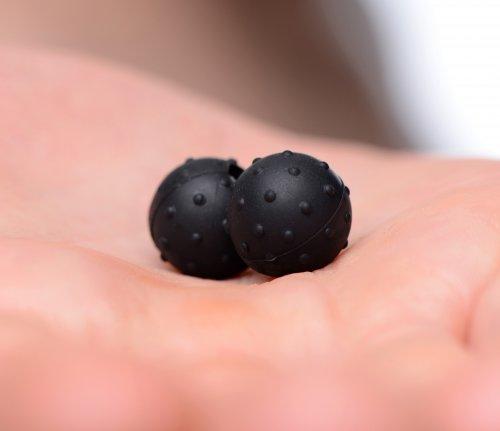 Dragon's Orbs Nubbed Silicone Magnetic Balls | SexToy.com