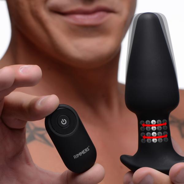 Rimmers Gyro-R 10X Smooth Rimming Plug With Remote Control | SexToy.com