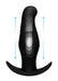 Kinetic Thumping 7X Rippled Anal Plug Black | SexToy.com