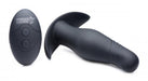 Kinetic Thumping 7X Rippled Anal Plug Black | SexToy.com