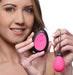 10x Silicone Vibrating Egg - Pink | SexToy.com