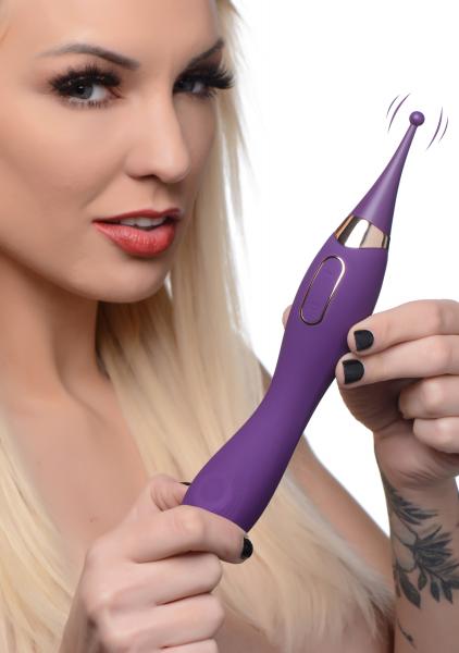 Pulsing G-spot Pinpoint Silicone Vibrator With Attachments | SexToy.com