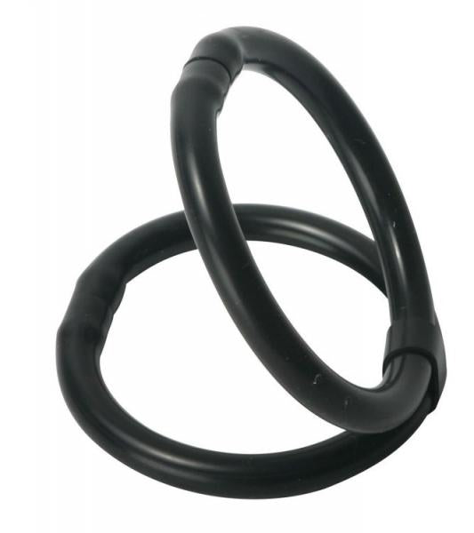 Easy Release Silicone Duo Cock Ring | SexToy.com