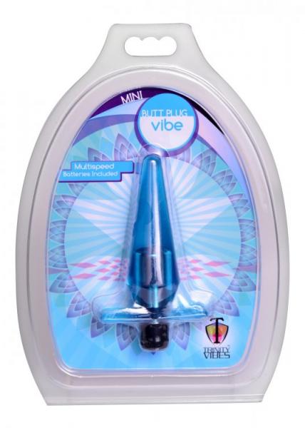 Mini Butt Plug Vibe Blue | SexToy.com