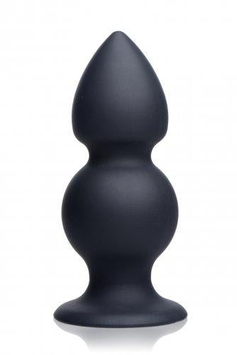 Tom Of Finland Weighted Silicone Anal Plug Black | SexToy.com