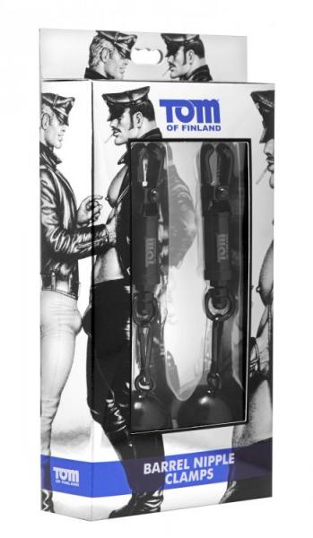 Tom Of Finland Barrel Nipple Clamps | SexToy.com