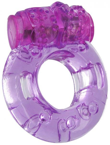 Orgasmic Vibrating Cockring Purple | SexToy.com