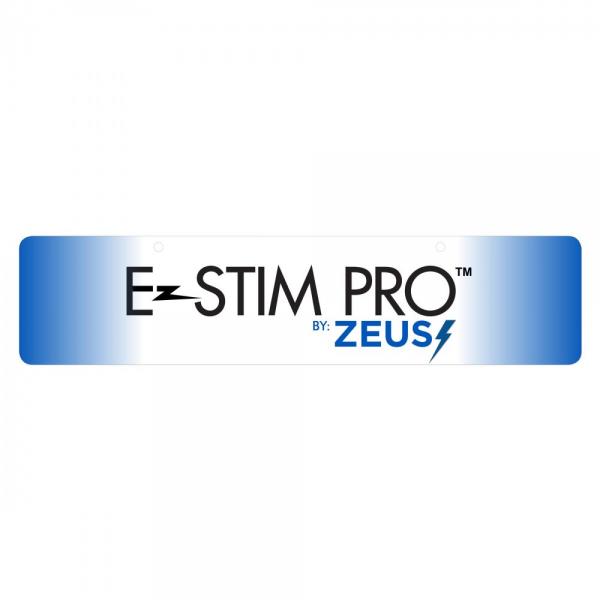 Zeus E-stim Pro Display Sign