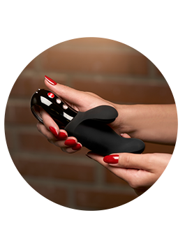 Fun Factory Black Line Miss Bi Rabbit Vibrator Black | SexToy.com