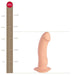 Fun Factory The Boss 7" Girthy Silicone Dildo - Black | SexToy.com