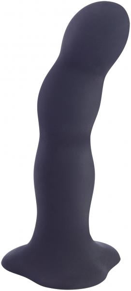 Fun Factory Bouncer 7 inches Weighted Ball Dildo Black | SexToy.com