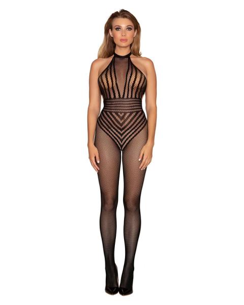 Fishnet Bodystocking Black O/s