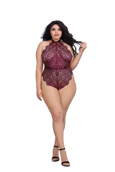 Teddy Diamond Mulberry Purple Queen O/S