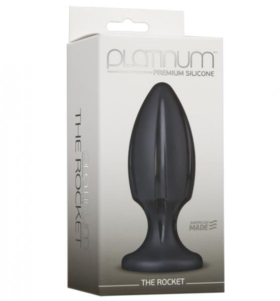 Platinum The Rocket Black Butt Plug | SexToy.com