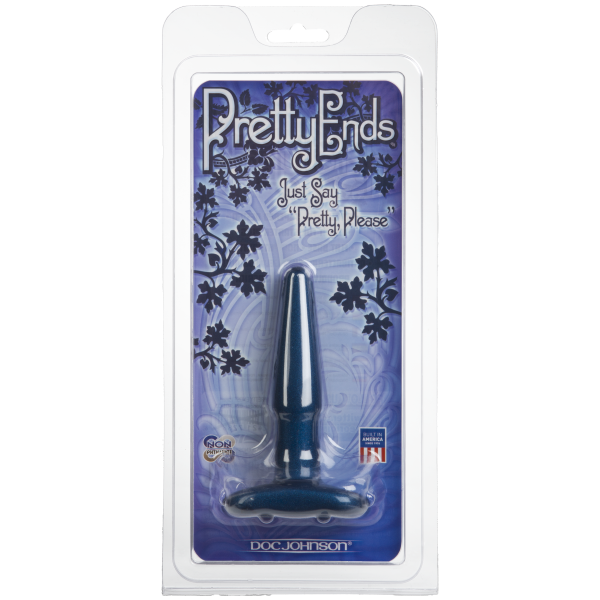 Pretty Ends Midnight Blue Small Butt Plug | SexToy.com