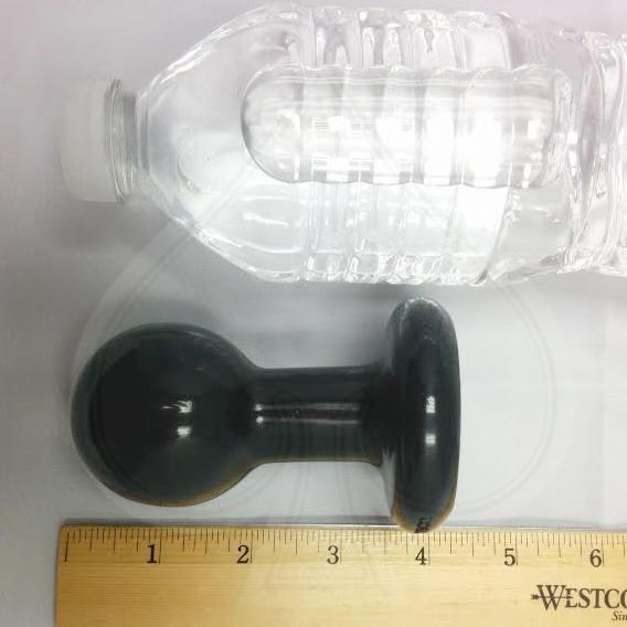 Round Butt Plug Small Black | SexToy.com