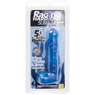 Raging Hard On 5.5 Blue Jelly | SexToy.com