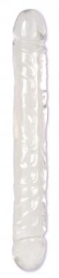 Jellies Jr 12" Double Dong - Clear | SexToy.com