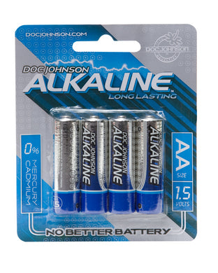Doc Johnson Alkaline Batteries - 4 Pack AA | SexToy.com