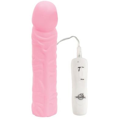 Softee 7 Function Dong 8 Inch Cotton Candy | SexToy.com