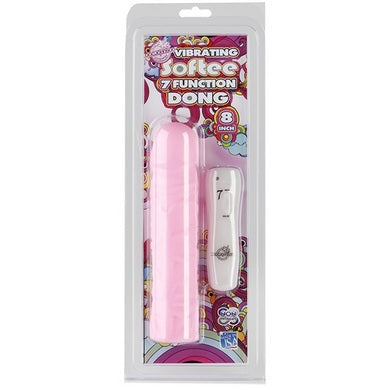 Softee 7 Function Dong 8 Inch Cotton Candy | SexToy.com