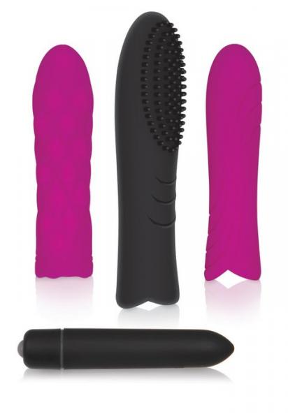 Pleasure Sleeve Trio with Bullet Vibrator | SexToy.com