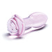 Glas 5" Rosebud Glass Butt Plug | SexToy.com