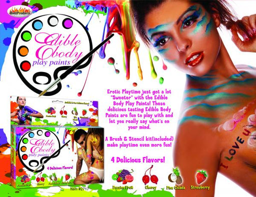 Edible Body Play Paints | SexToy.com