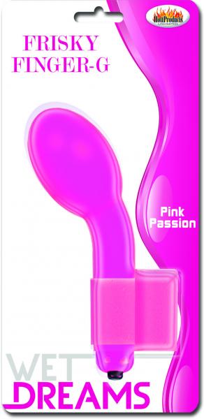 Wet Dreams Frisky Finger G Pink Vibrator | SexToy.com