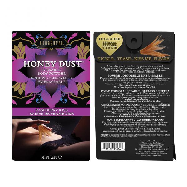 Kama Sutra Honey Dust Raspberry 1oz | SexToy.com