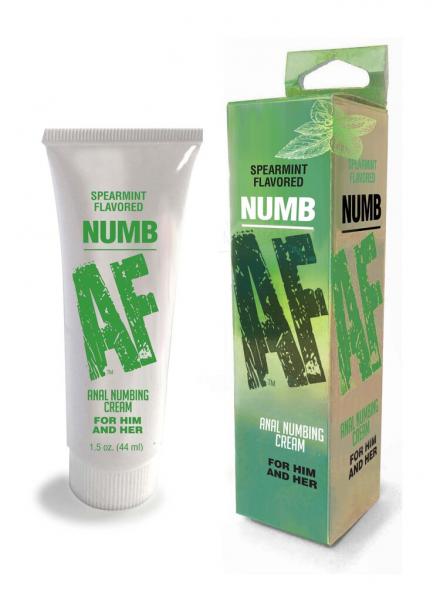Numb Af Desensitizing Anal Cream Mint | SexToy.com