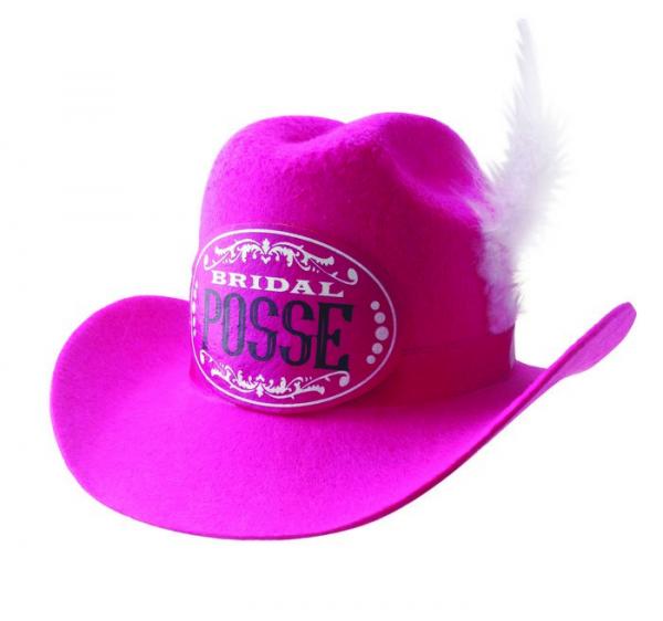 Gettin Hitched Mini Posse Hat Pink | SexToy.com