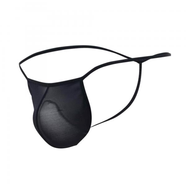 Male Basics Mob Tulle T-thong Black S/m