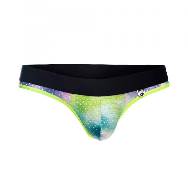 Male Basics Mob Aero Jock Green Dye Md