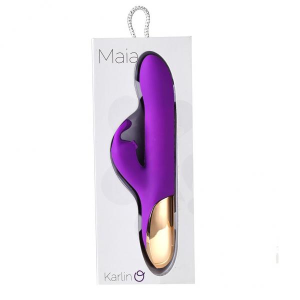 Karlin Supercharged Rabbit Vibrator Rechargeable Purple