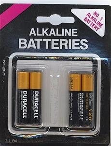 Duracell AAA Batteries 4 Pack | SexToy.com