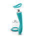 Inya Pump And Vibe With Interchangeable Suction Cups - Teal | SexToy.com