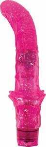 Glitter Gelle G Spot Jelly Vibe 9 Inch Waterproof Pink | SexToy.com