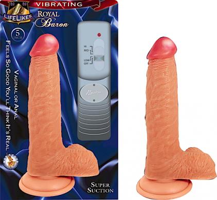 Lifelikes Vibrating Baron 5in | SexToy.com