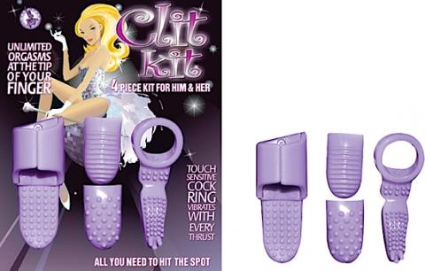 Clit Kit 4 Piece Kit For Him And Her Lavender | SexToy.com