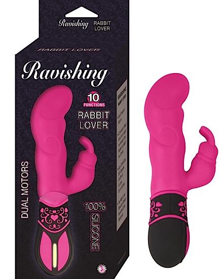 Ravishing Rabbit Lover Pink Vibrator | SexToy.com