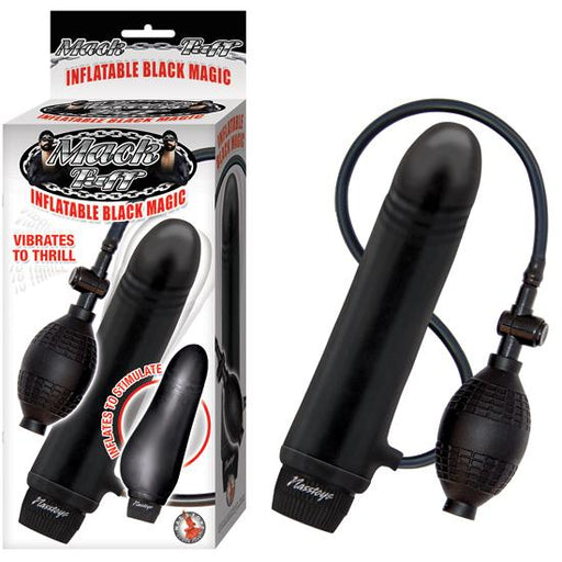Mack Tuff Inflatable Black Magic Vibrator | SexToy.com
