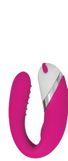 Ultimate Silicone Rechargeable 12 Function Waterproof G Spot Vibe- Pink | SexToy.com