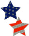 Rockstar Stars & Stripes Red, White, Blue Pasties O/S | SexToy.com