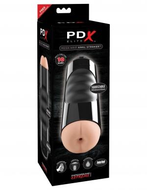 PDX Elite Mega Grip Anal Stroker Beige | SexToy.com