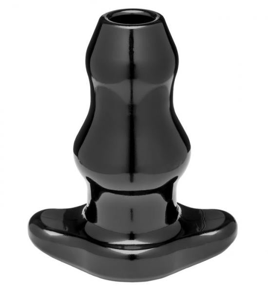 Double Tunnel Plug X-Large Black | SexToy.com