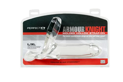 Armour Knight Waistband L/XL Strap On Clear | SexToy.com