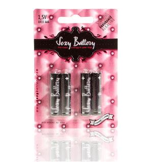 Sexy Battery AAA/LR3 4 Pack | SexToy.com