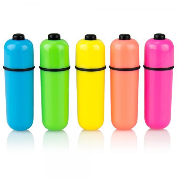 Color Pop Neon Vibrating Bullet | SexToy.com