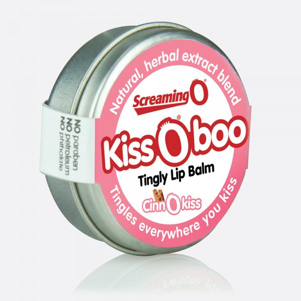 KissOboo Tingly Lip Balm Cinnamon .45oz Tin | SexToy.com